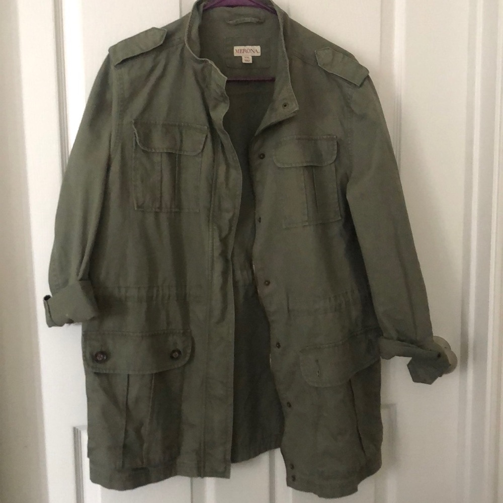 Green Army Jacket